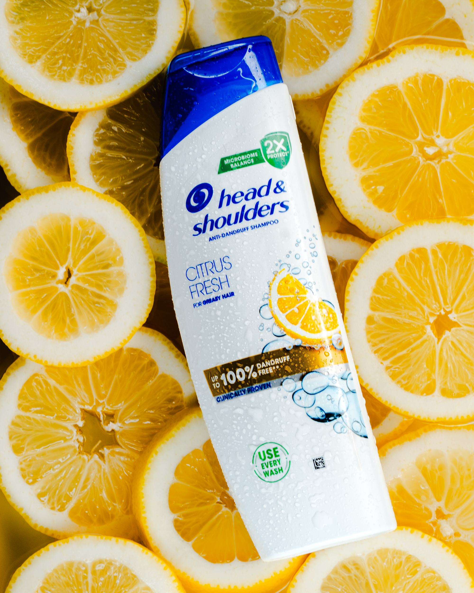 Home shampoo citrus ready